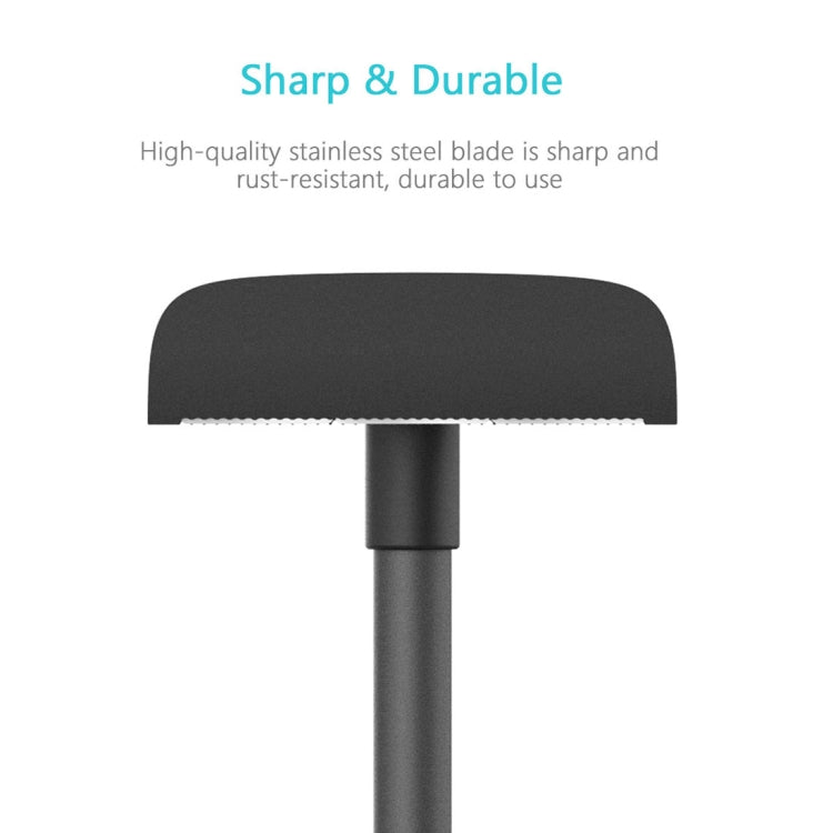 XPREEN XPRE034 Stretchable Handle Stainless Steel Blade Back Shaver Adjustable Back Razor with Lanyard for Men(Black) - Hair Removal by Xpreen | Online Shopping South Africa | PMC TechLife | Buy Now Pay Later Mobicred