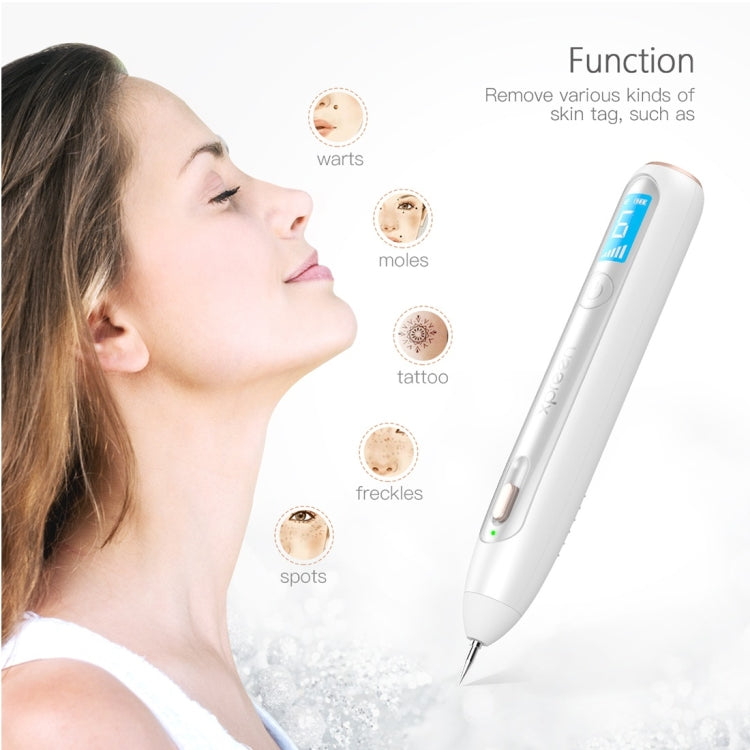 XPREEN XPRE051 Professional Wireless Rechargeable Mole Freckle Dark Spots Tattoo Wart Removal Pen Skin Tag Spot Eraser Pro Beauty Sweep Spot Pen Kit With LED Screen & Spotlight(White) - free shipping - PMC TechLife - Order now!