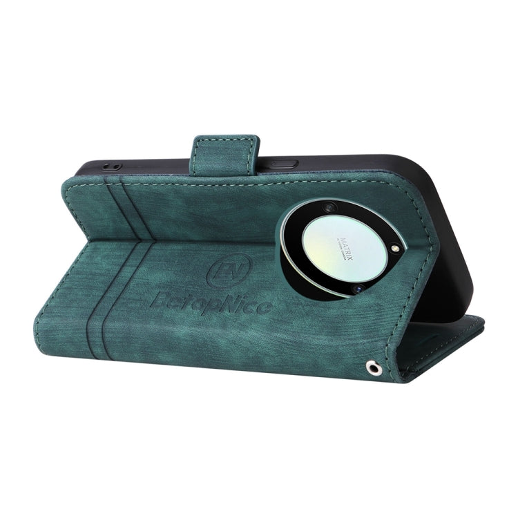 For Honor X9a 5G / X40 5G / Magic5 Lite BETOPNICE Dual-side Buckle Leather Phone Case (Green) - Honor Cases by BETOPNICE | Online Shopping South Africa | PMC TechLife | Buy Now Pay Later Mobicred