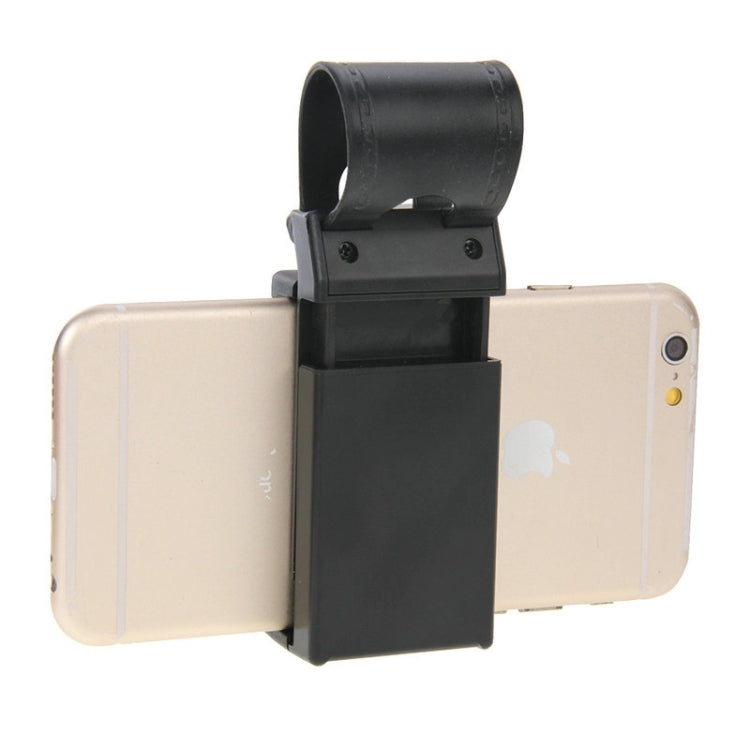 [HK Warehouse] HAWEEL Universal Car Steering Wheel Phone Mount Holder(Black) - Car Holders by HAWEEL | Online Shopping South Africa | PMC TechLife