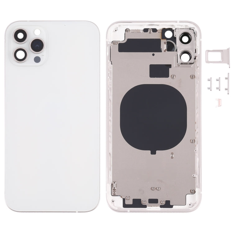 Back Housing Cover with Appearance Imitation of iP13 Pro for iPhone 11(White) - Back Cover by PMC TechLife | Online Shopping South Africa | PMC TechLife