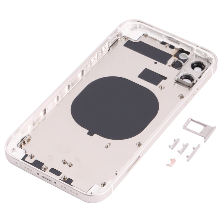 Back Housing Cover with Appearance Imitation of iP13 Pro for iPhone 11(White) - Back Cover by PMC TechLife | Online Shopping South Africa | PMC TechLife
