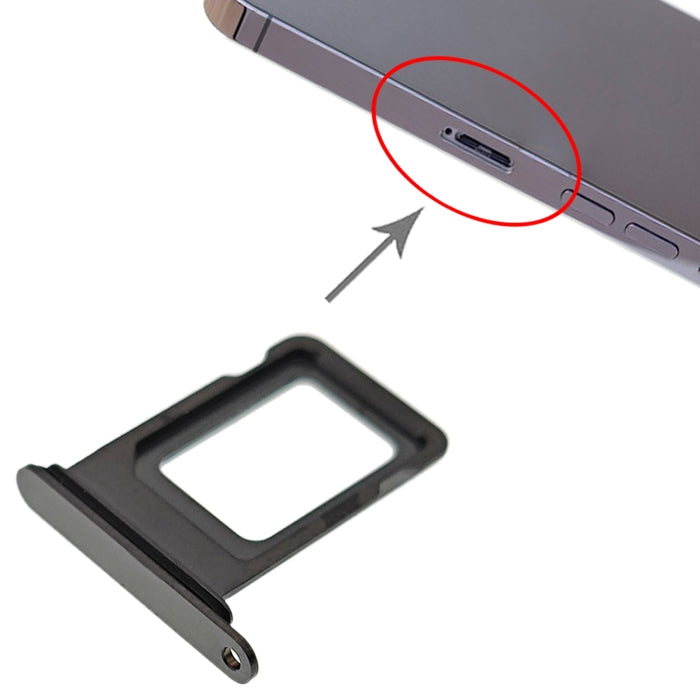 SIM Card Tray for iPhone 13 Pro (Black) - Others by PMC TechLife | Online Shopping South Africa | PMC TechLife