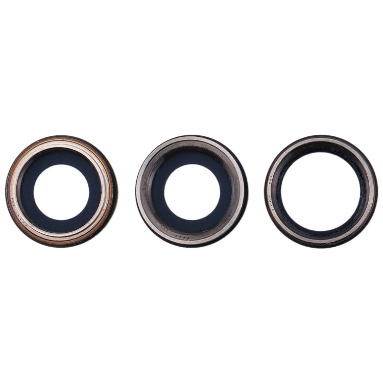 3 PCS Back Camera Bezel with Lens Cover for iPhone 11 Pro / 11 Pro Max - Camera Series by PMC TechLife | Online Shopping South Africa | PMC TechLife