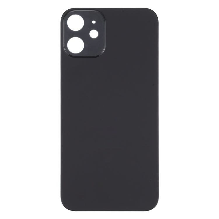 Easy Replacement Big Camera Hole Back Battery Cover for iPhone 12 Mini(Black) - Back Cover by PMC TechLife | Online Shopping South Africa | PMC TechLife | Buy Now Pay Later Mobicred
