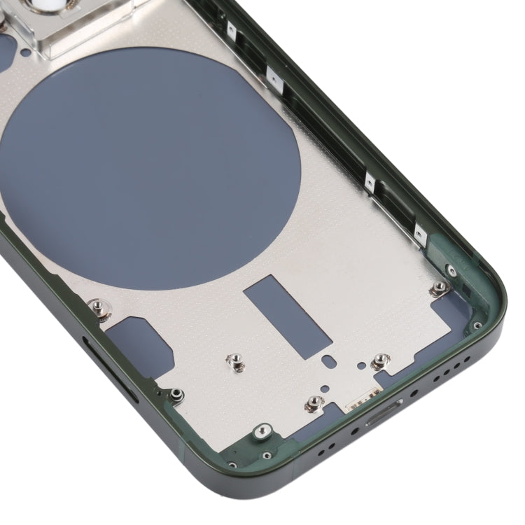 Back Housing Cover with SIM Card Tray & Side  Keys & Camera Lens for iPhone 13 Mini(Green) - free shipping - PMC TechLife - Order now!