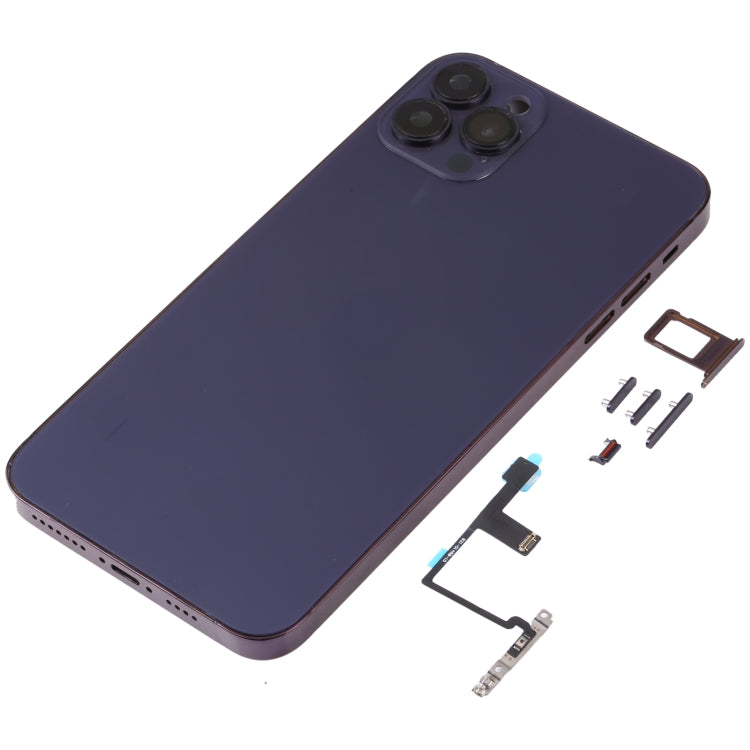 Back Housing Cover with Appearance Imitation of iP14 Pro Max for iPhone XR(Purple) - free shipping - PMC TechLife - Order now!