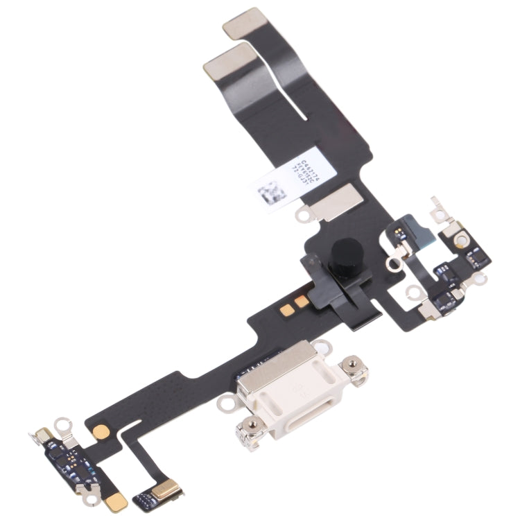 For iPhone 14 Original Charging Port Flex Cable (White) -  by PMC TechLife | Online Shopping South Africa | PMC TechLife
