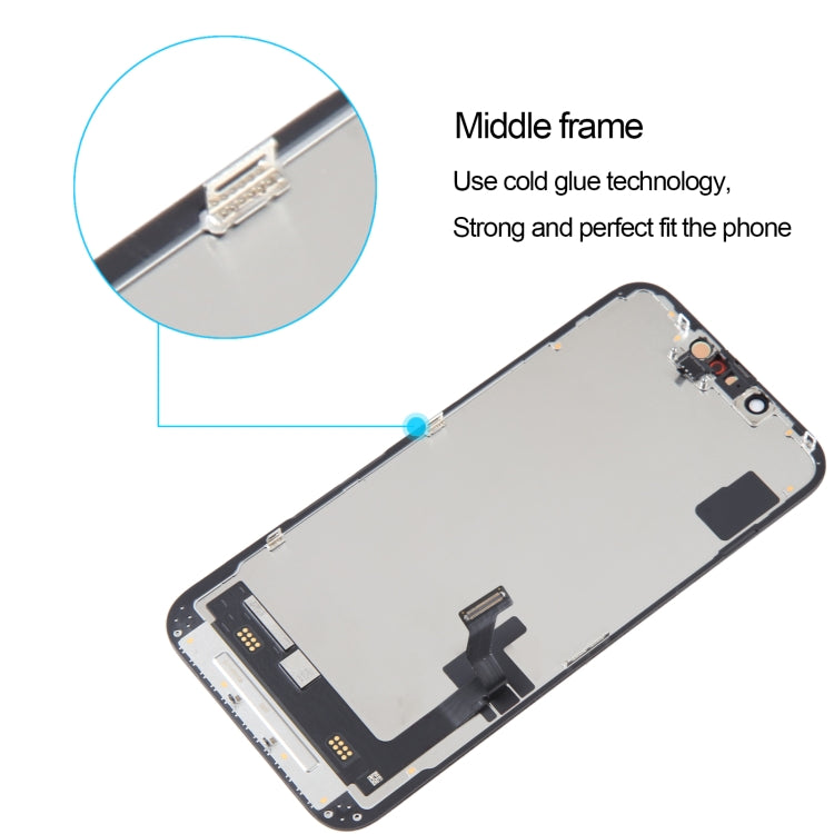 Super Retina XDR OLED Original LCD Screen For iPhone 14 with Digitizer Full Assembly - free shipping - PMC TechLife - Order now!
