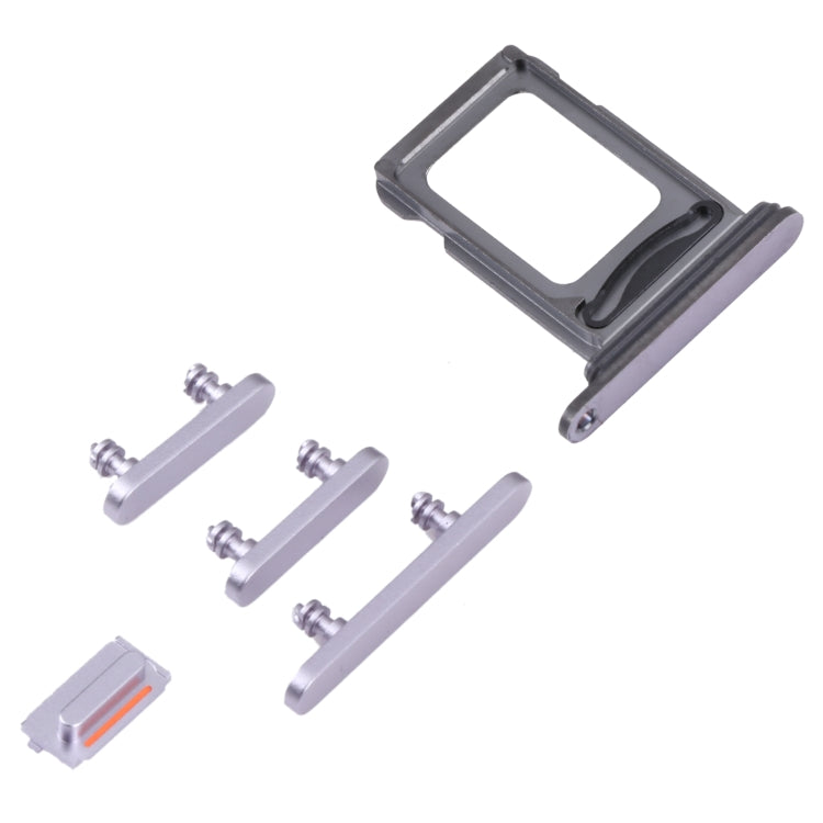 SIM Card Tray + SIM Card Tray + Side Keys for iPhone 14 Pro (Purple) -  by PMC TechLife | Online Shopping South Africa | PMC TechLife