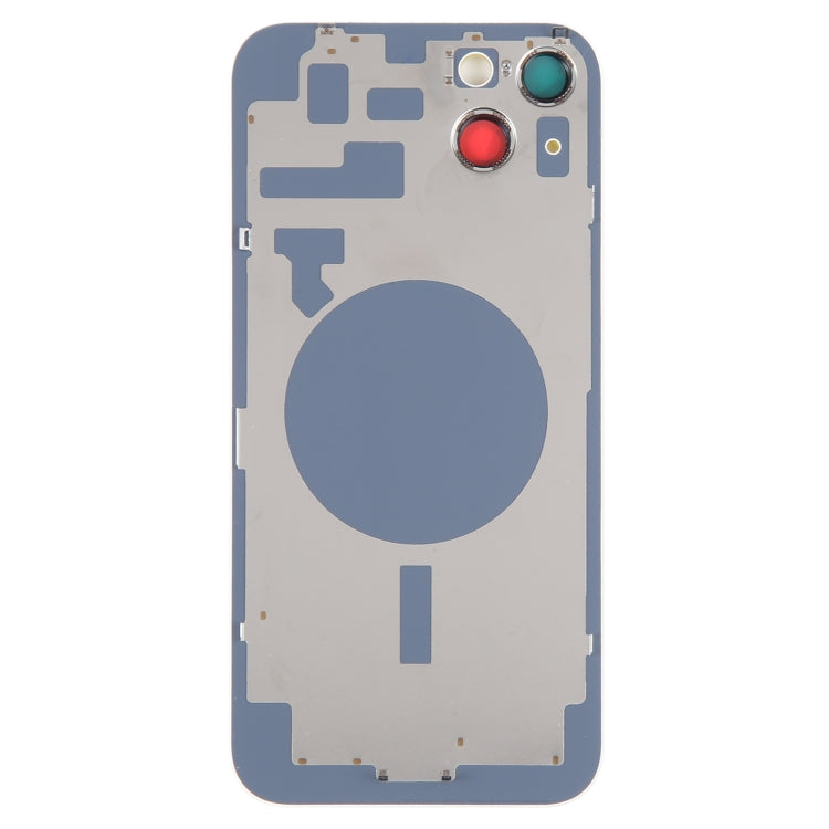 Glass Battery Back Cover with Holder for iPhone 14 Plus(Yellow) -  by PMC TechLife | Online Shopping South Africa | PMC TechLife