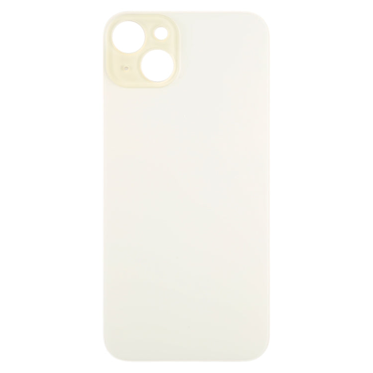 For iPhone 15 Plus Glass Battery Back Cover(Yellow) -  by PMC TechLife | Online Shopping South Africa | PMC TechLife