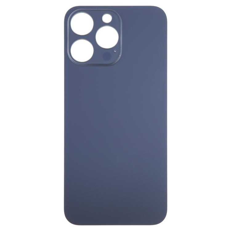 For iPhone 15 Pro Glass Battery Back Cover(Blue) -  by PMC TechLife | Online Shopping South Africa | PMC TechLife