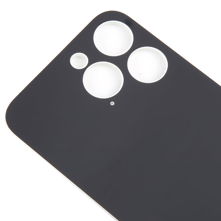 For iPhone 15 Pro Glass Battery Back Cover(White) -  by PMC TechLife | Online Shopping South Africa | PMC TechLife