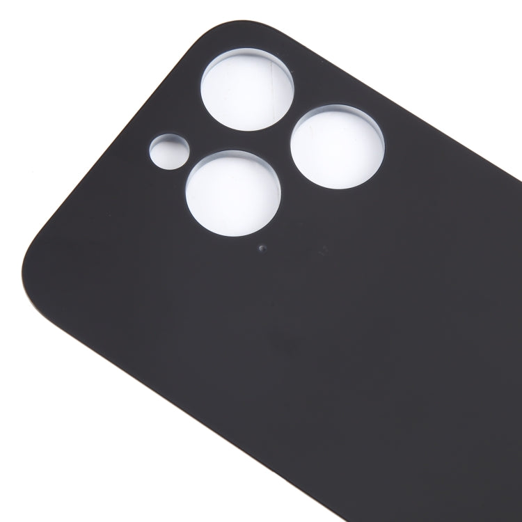 For iPhone 15 Pro Easy Replacement Big Camera Hole Glass Back Battery Cover(Blue) -  by PMC TechLife | Online Shopping South Africa | PMC TechLife