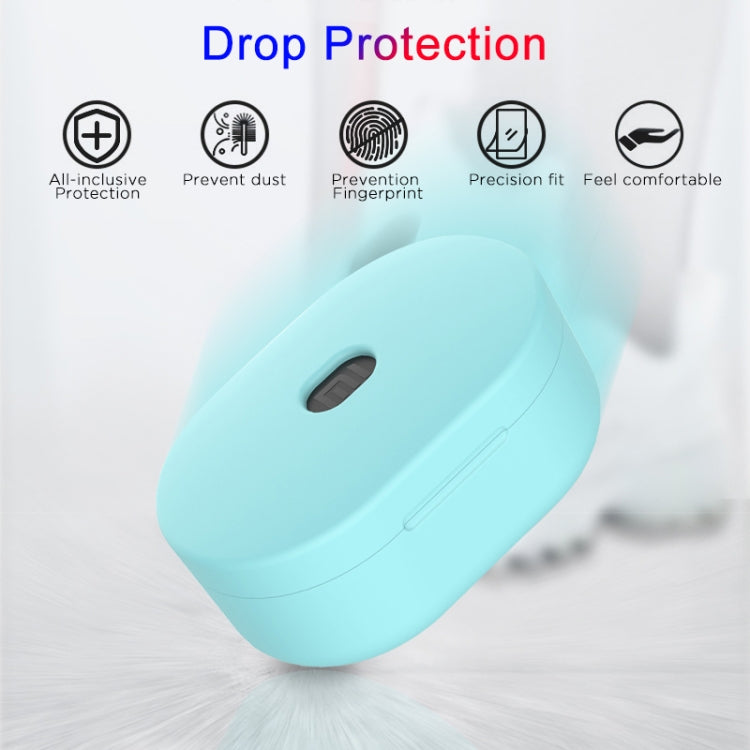 Silicone Charging Box Protective Case for Xiaomi Redmi AirDots / AirDots S / AirDots 2(Mint Green) - free shipping - PMC TechLife - Order now!