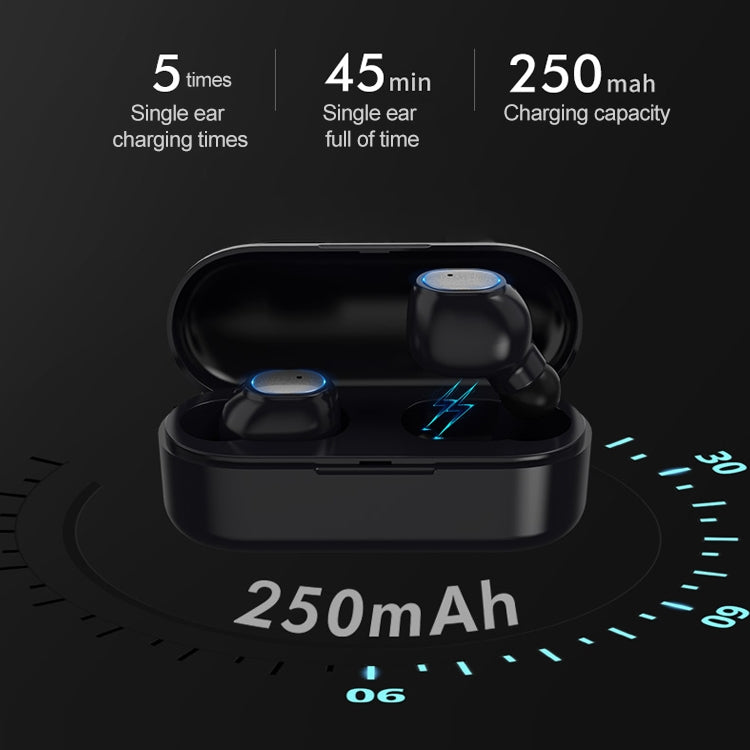 Q2 TWS Bluetooth 5.0 Binaural Stereo Wireless Sports Bluetooth Earphone(Black) - TWS Earphone by PMC TechLife | Online Shopping South Africa | PMC TechLife