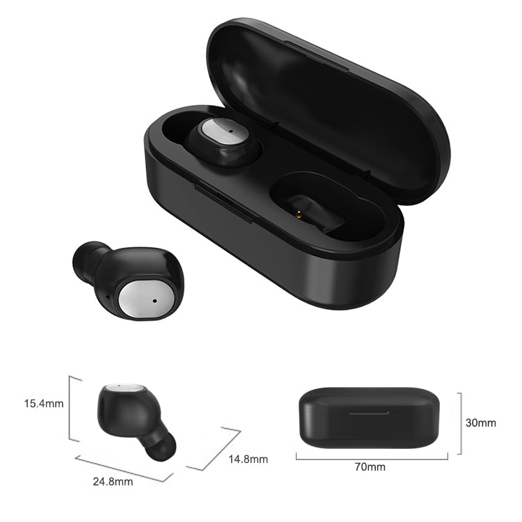 Q2 TWS Bluetooth 5.0 Binaural Stereo Wireless Sports Bluetooth Earphone(Black) - TWS Earphone by PMC TechLife | Online Shopping South Africa | PMC TechLife