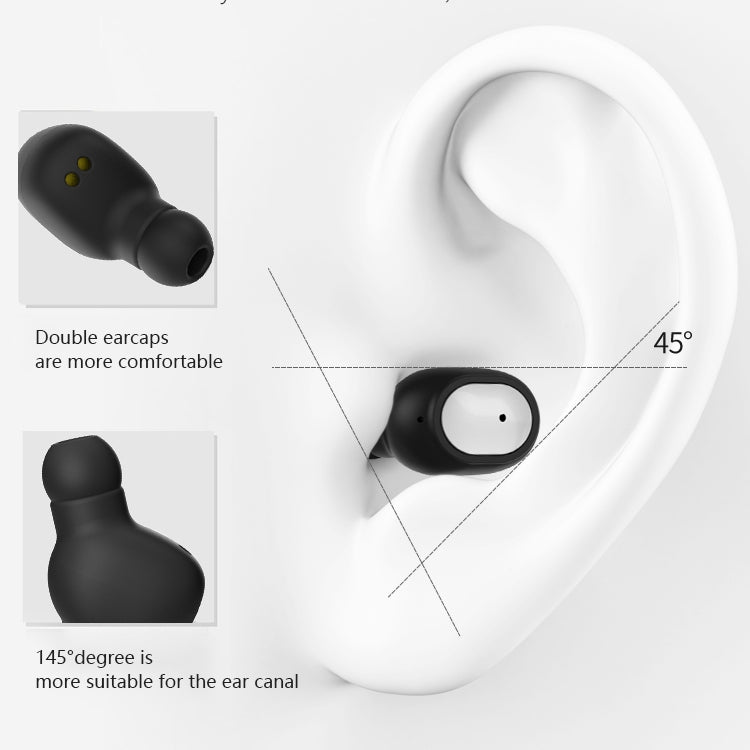 Q2 TWS Bluetooth 5.0 Binaural Stereo Wireless Sports Bluetooth Earphone(Black) - TWS Earphone by PMC TechLife | Online Shopping South Africa | PMC TechLife