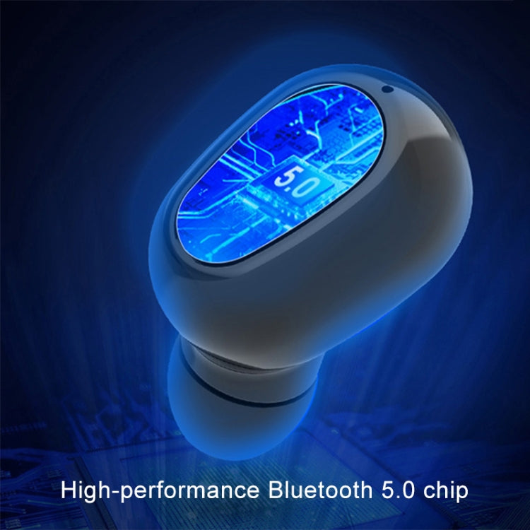 L-21 9D Sound Effects Bluetooth 5.0 Touch Wireless Bluetooth Earphone with Charging Box, Support HD Call (White) - Bluetooth Earphone by PMC TechLife | Online Shopping South Africa | PMC TechLife