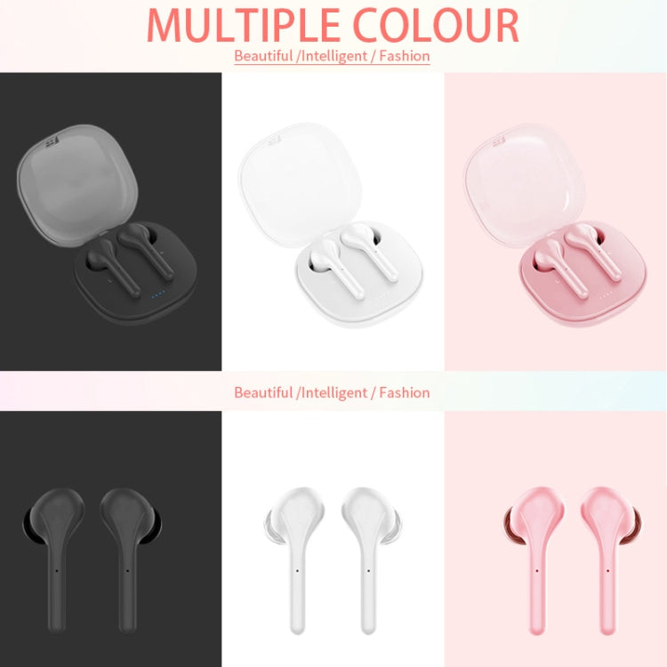 K88 Bluetooth 5.0 TWS Touch Binaural Wireless Stereo Sports Bluetooth Earphone with Charging Box(Pink) - TWS Earphone by PMC TechLife | Online Shopping South Africa | PMC TechLife