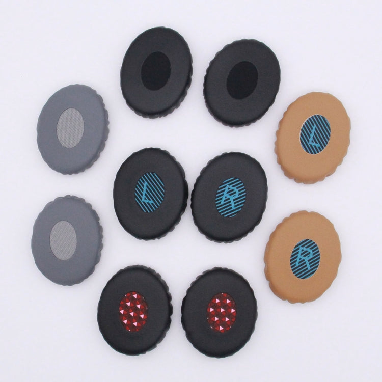 1 Pair For Bose OE2 / OE2i / SoundTrue Headset Cushion Sponge Cover Earmuffs Replacement Earpads(Black) - Earmuff & Pad by PMC TechLife | Online Shopping South Africa | PMC TechLife