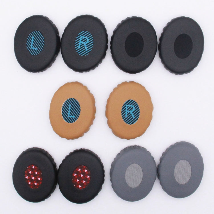 1 Pair For Bose OE2 / OE2i / SoundTrue Headset Cushion Sponge Cover Earmuffs Replacement Earpads(Khaki) - Earmuff & Pad by PMC TechLife | Online Shopping South Africa | PMC TechLife