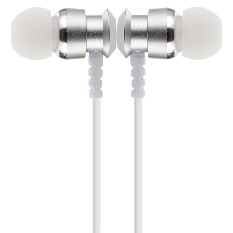 F108 Bluetooth 4.2 Hanging Neck Design Bluetooth Headset, Support Music Play & Switching & Volume Control & Answer(Silver) - Neck-mounted Earphone by PMC TechLife | Online Shopping South Africa | PMC TechLife