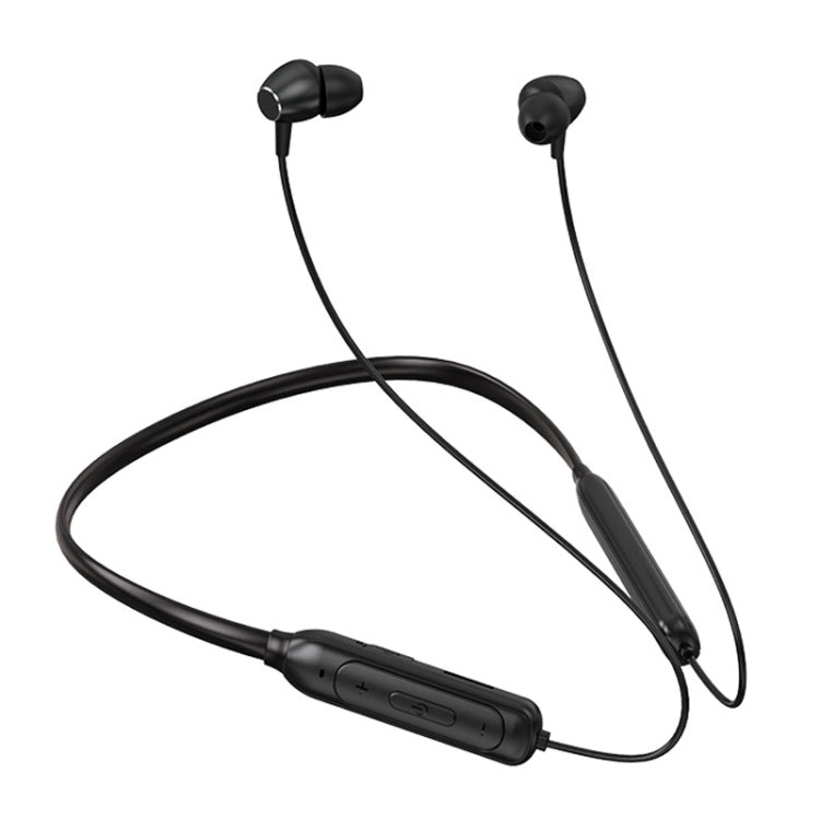 M61 Bluetooth 5.1 Business Sport Magnetic Metal Stereo Neck-mounted Bluetooth Earphone(Black) - Neck-mounted Earphone by PMC TechLife | Online Shopping South Africa | PMC TechLife