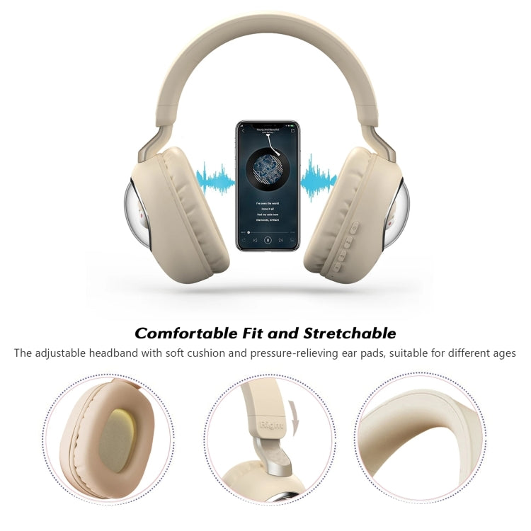 B4 RGB Cartoon Stereo Headset Wireless Bluetooth Headphones (Pink) - Headset & Headphone by PMC TechLife | Online Shopping South Africa | PMC TechLife
