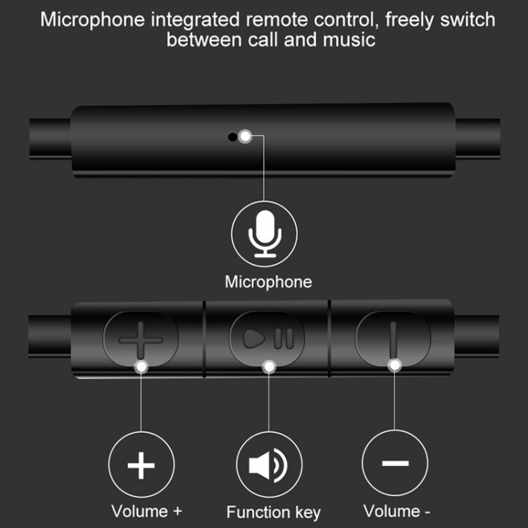 T33 3.5mm Interface Music Call Motorcycle Helmet Wired Headphone, Length: 1.2m - Normal Style Earphone by PMC TechLife | Online Shopping South Africa | PMC TechLife