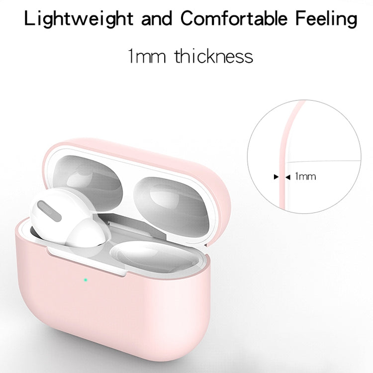 For AirPods Pro 3 in 1 Silicone Earphone Protective Case + Earphones Buckle + Anti-lost Rope Set(Grey) - For AirPods Pro by PMC TechLife | Online Shopping South Africa | PMC TechLife | Buy Now Pay Later Mobicred