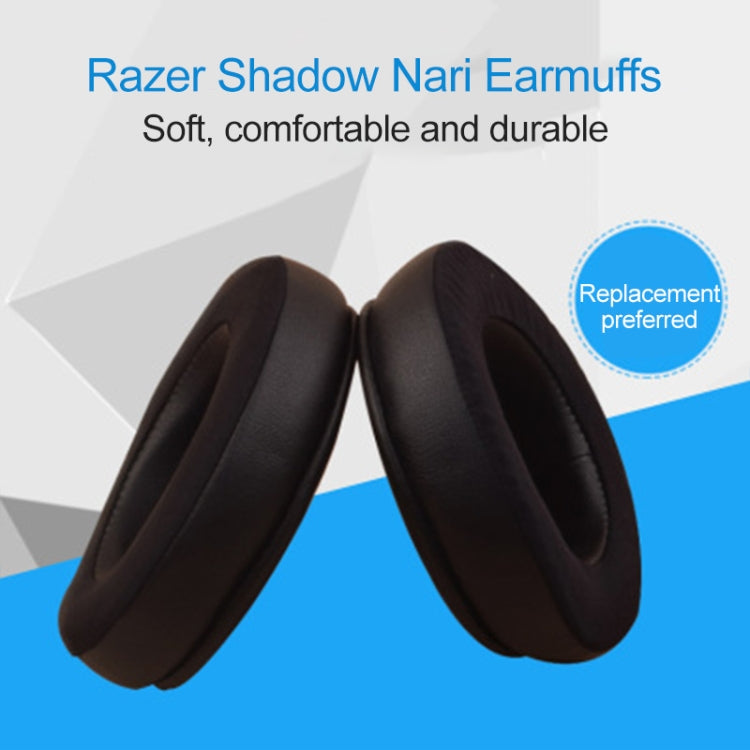 1 Pair Sponge Earmuffs Protective Case for RAZER Nari Headphone - Earmuff & Pad by PMC TechLife | Online Shopping South Africa | PMC TechLife