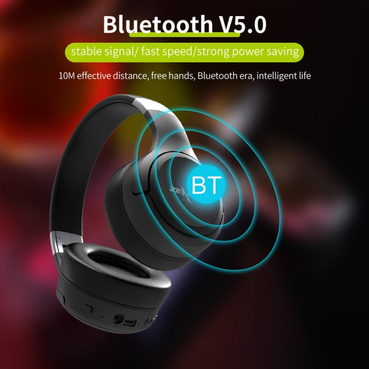 ZEALOT B28 Folding Headband Bluetooth Stereo Music Headset with Display (Dark Green) - free shipping - PMC TechLife - Order now!
