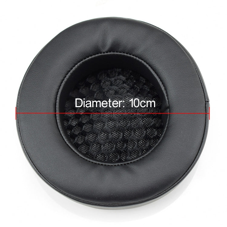 2 PCS For XIBERIA V2 / V5 / X10 / X12 Thicken Headphone Cushion Sponge Cover Earmuffs Replacement Earpads(Black) - Earmuff & Pad by PMC TechLife | Online Shopping South Africa | PMC TechLife