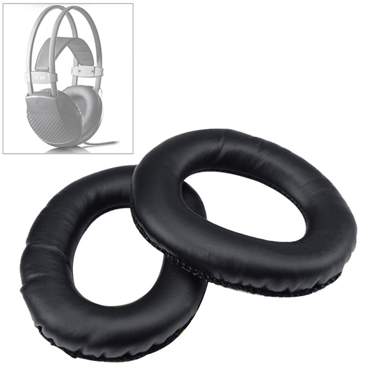 2 PCS For AKG K44 / K55 / K66 / K77 / K99 Headphone Cushion Sponge Cover Earmuffs Replacement Earpads - Earmuff & Pad by PMC TechLife | Online Shopping South Africa | PMC TechLife