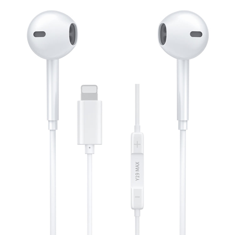 WK Y19 MAX iDeal Series 8 Pin In-Ear HIFI Stereo Wired Earphone, Length: 1.2m - In Ear Wired Earphone by WK | Online Shopping South Africa | PMC TechLife