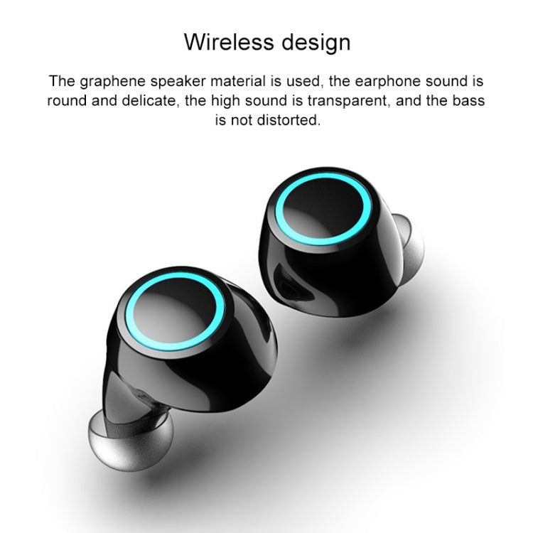 S5 Twins Sports Magnetic Ear-in TWS Bluetooth V5.0 Wireless Earphones(Gold) - TWS Earphone by PMC TechLife | Online Shopping South Africa | PMC TechLife