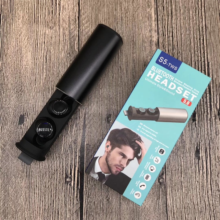 S5 Twins Sports Magnetic Ear-in TWS Bluetooth V5.0 Wireless Earphones(Red) - TWS Earphone by PMC TechLife | Online Shopping South Africa | PMC TechLife