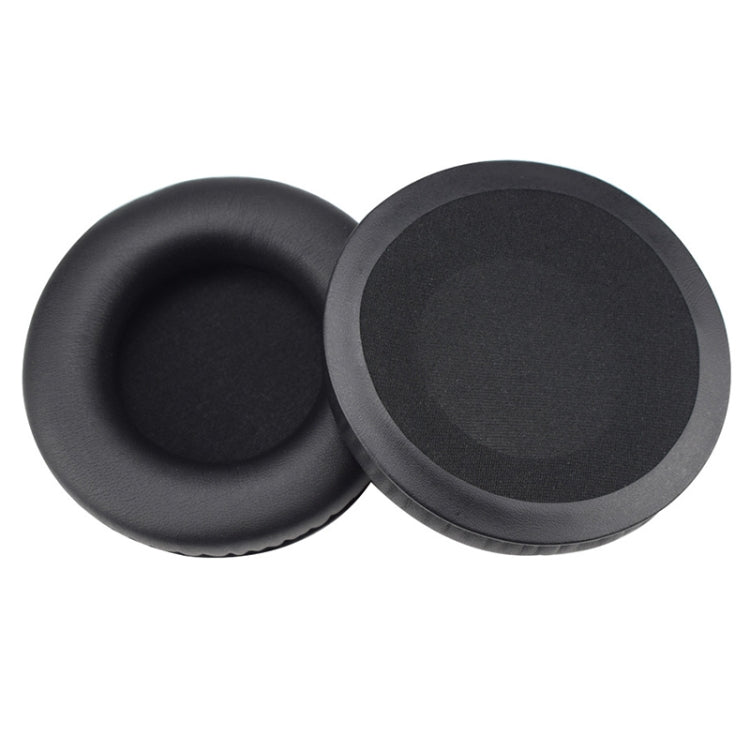 For JBL E50BT / Cuffie Synchros S500 & S700 Headphones Imitation Leather + Foam Soft Earphone Protective Cover Earmuffs, One Pair(Black) - Earmuff & Pad by PMC TechLife | Online Shopping South Africa | PMC TechLife