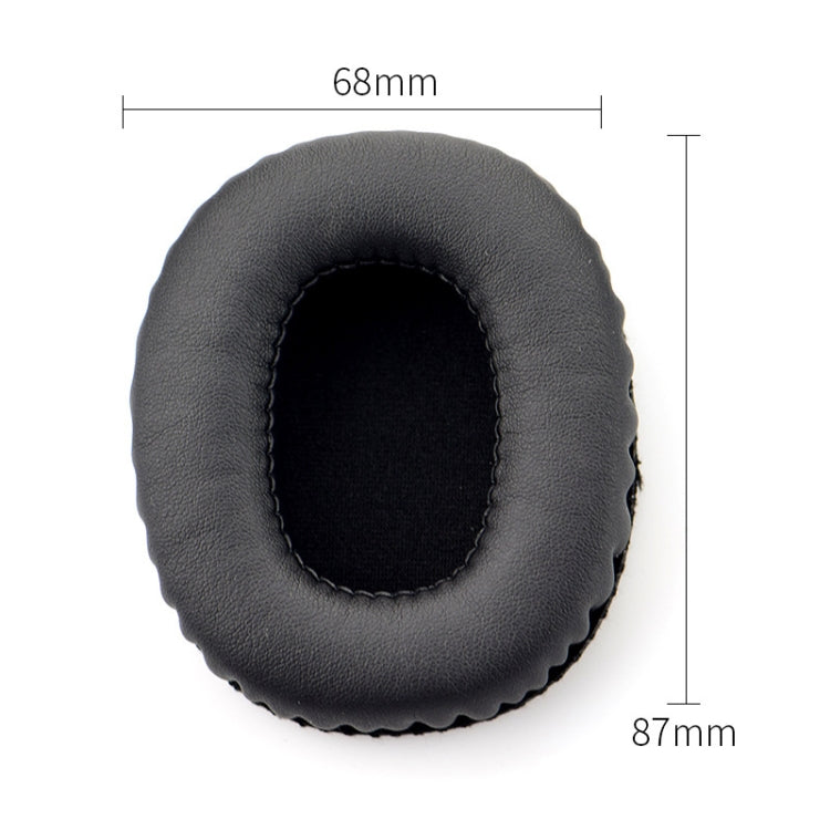 1 Pair Imitation Leather + Memory Foam Soft Headphone Jacket Earmuffs for Marshall monitor - Earmuff & Pad by PMC TechLife | Online Shopping South Africa | PMC TechLife