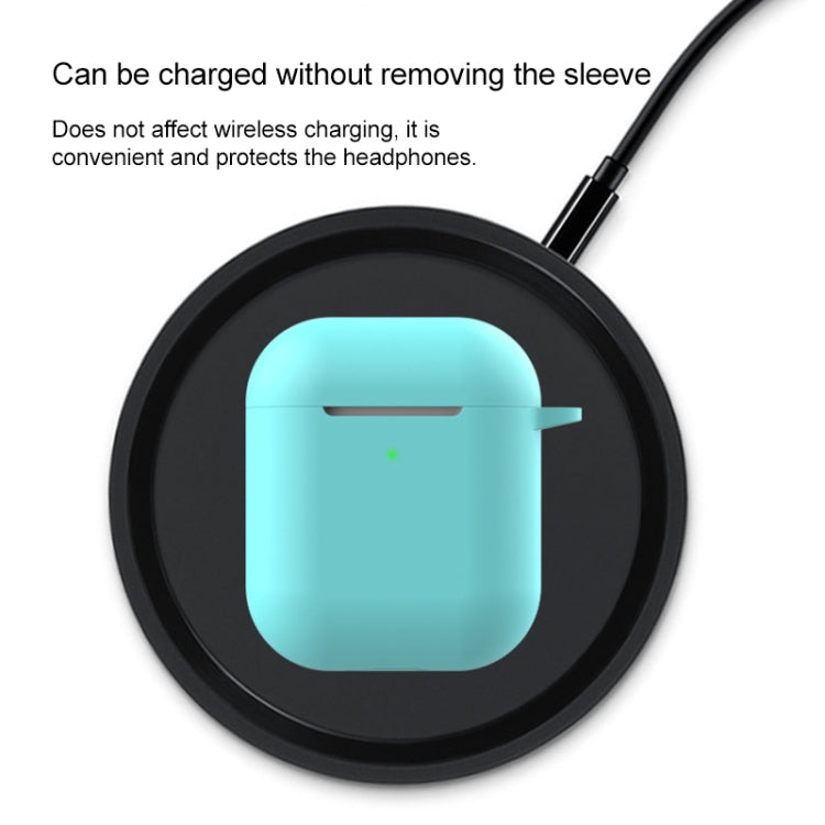 Wireless Earphones Shockproof Silicone Protective Case for Apple AirPods 1 / 2(Black) - For AirPods 1/2 by PMC TechLife | Online Shopping South Africa | PMC TechLife | Buy Now Pay Later Mobicred