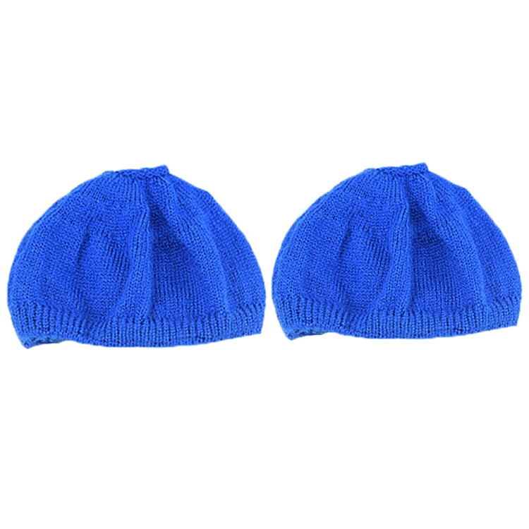 2 PCS Knitted Headphone Dustproof Protective Case for Beats Studio2(Blue) - Anti-dust & Ear Caps by PMC TechLife | Online Shopping South Africa | PMC TechLife