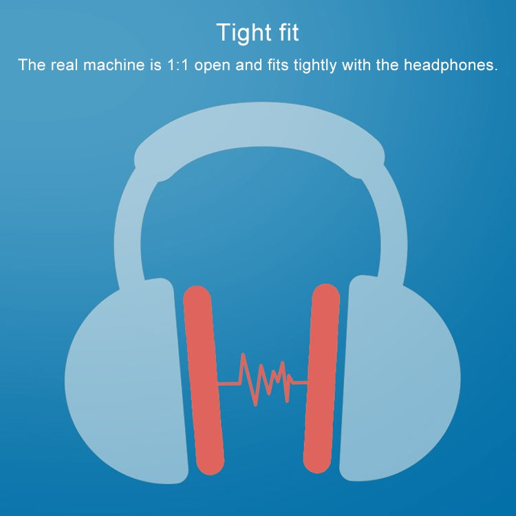 2pcs Sponge Headphone Protective Case for Sony MDR-100ABN / WH-H900N(Blue) - free shipping - PMC TechLife - Order now!