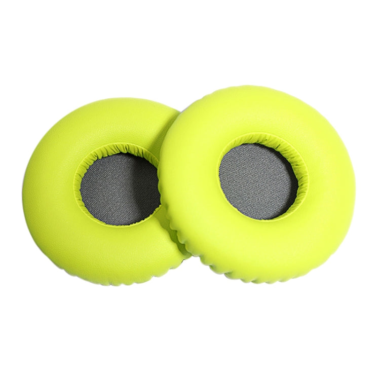 2 PCS For Sony MDR-XB450AP / XB550 / XB650 / XB400 Earphone Cushion Cover Earmuffs Replacement Earpads with Mesh(Green) - Earmuff & Pad by PMC TechLife | Online Shopping South Africa | PMC TechLife