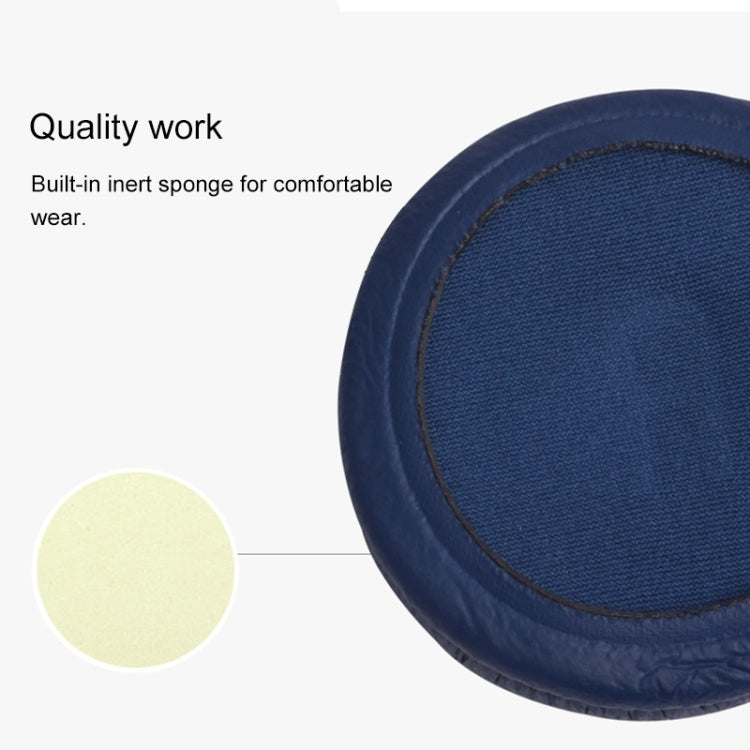 2 PCS For JBL Tune 600BTNC / T500BT / T450BT Earphone Cushion Cover Earmuffs Replacement Earpads with Mesh(Blue) - Earmuff & Pad by PMC TechLife | Online Shopping South Africa | PMC TechLife | Buy Now Pay Later Mobicred