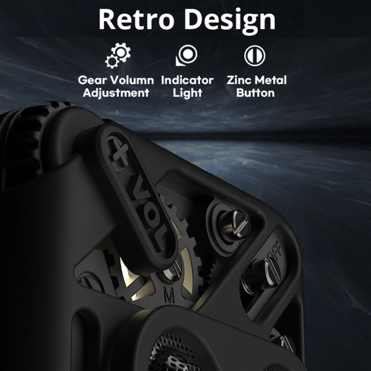 D MOOSTER D16 Portable HiFi Bluetooth 5.3 Speaker, Support TF Card (White) - free shipping - PMC TechLife - Order now!