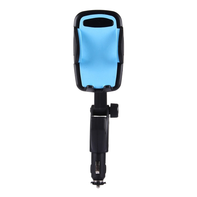 HC006 2 in 1 Car Charger & 360 Rotation Holder, Random Color Delivery, For iPhone, Galaxy, Huawei, Xiaomi, LG, HTC and other Smartphones of width 47-92mm Smartphone - Car Holders by PMC TechLife | Online Shopping South Africa | PMC TechLife