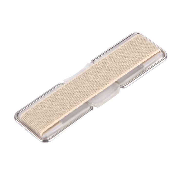 2 in 1 Adjustable Universal Mini Adhesive Holder Stand + Slim Finger Grip, Size: 7.3 x 2.2 x 0.3 cm(Gold) - Ring Holder by PMC TechLife | Online Shopping South Africa | PMC TechLife