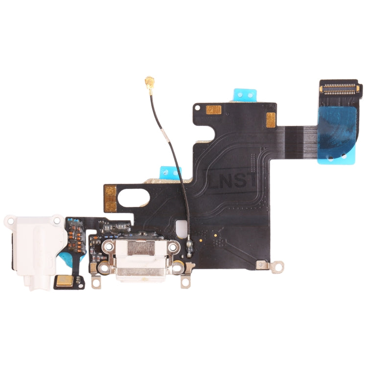 Original Charging Port Flex Cable for iPhone 6 (White) - free shipping - PMC TechLife - Order now!